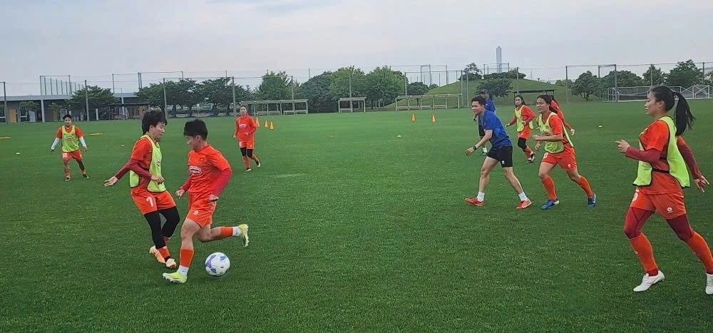 Second win for Vietnam women's team during Japan training camp